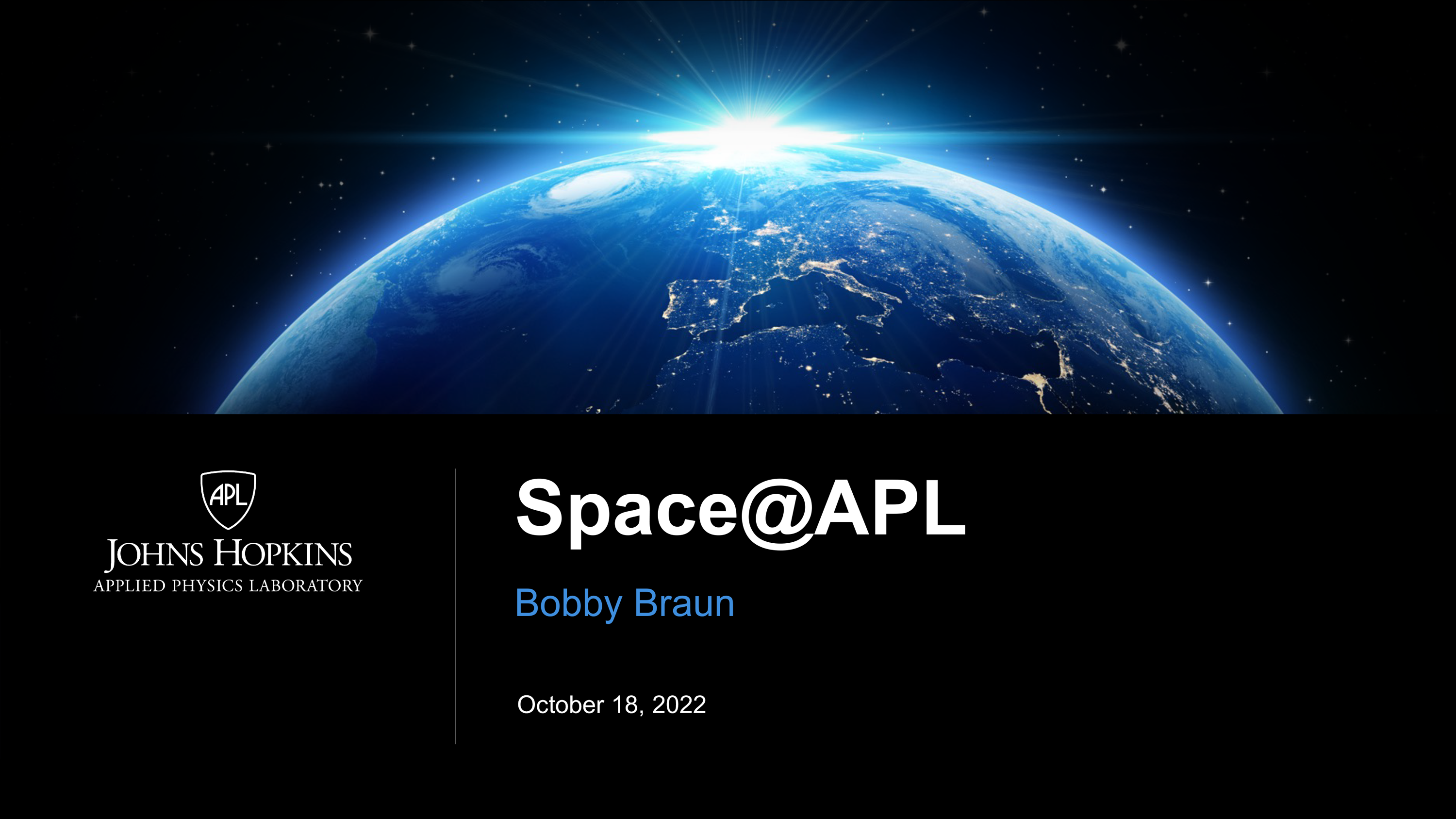 Space at APL